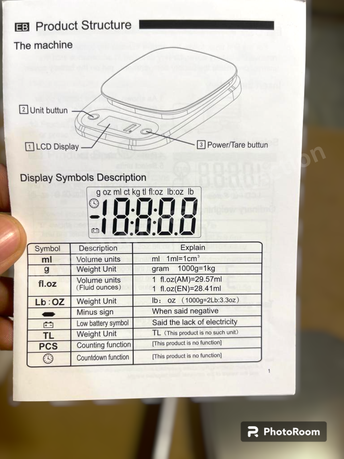 Digital Kitchen Scale