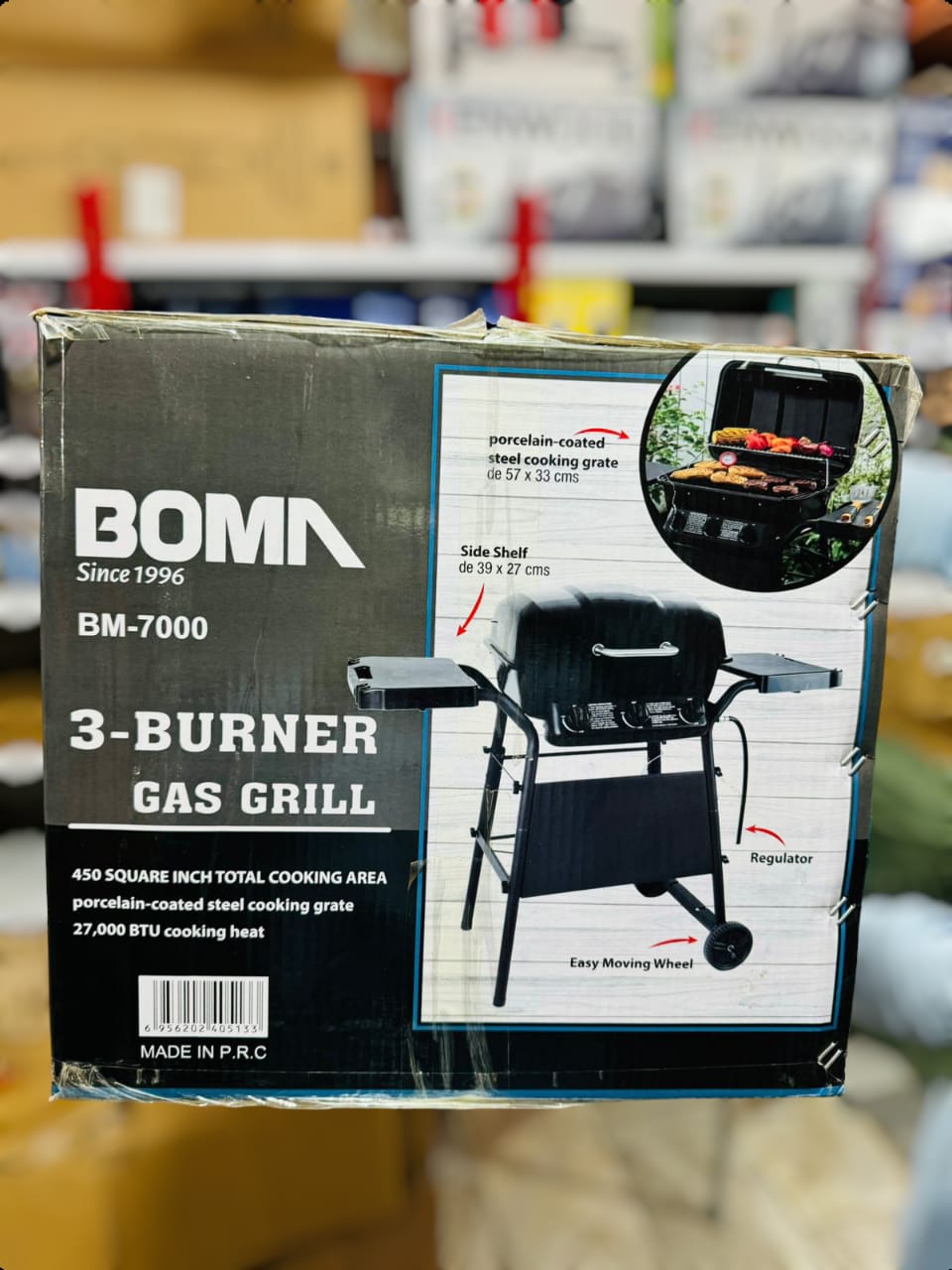 BOMA 3 Burner Gas Grill Stove