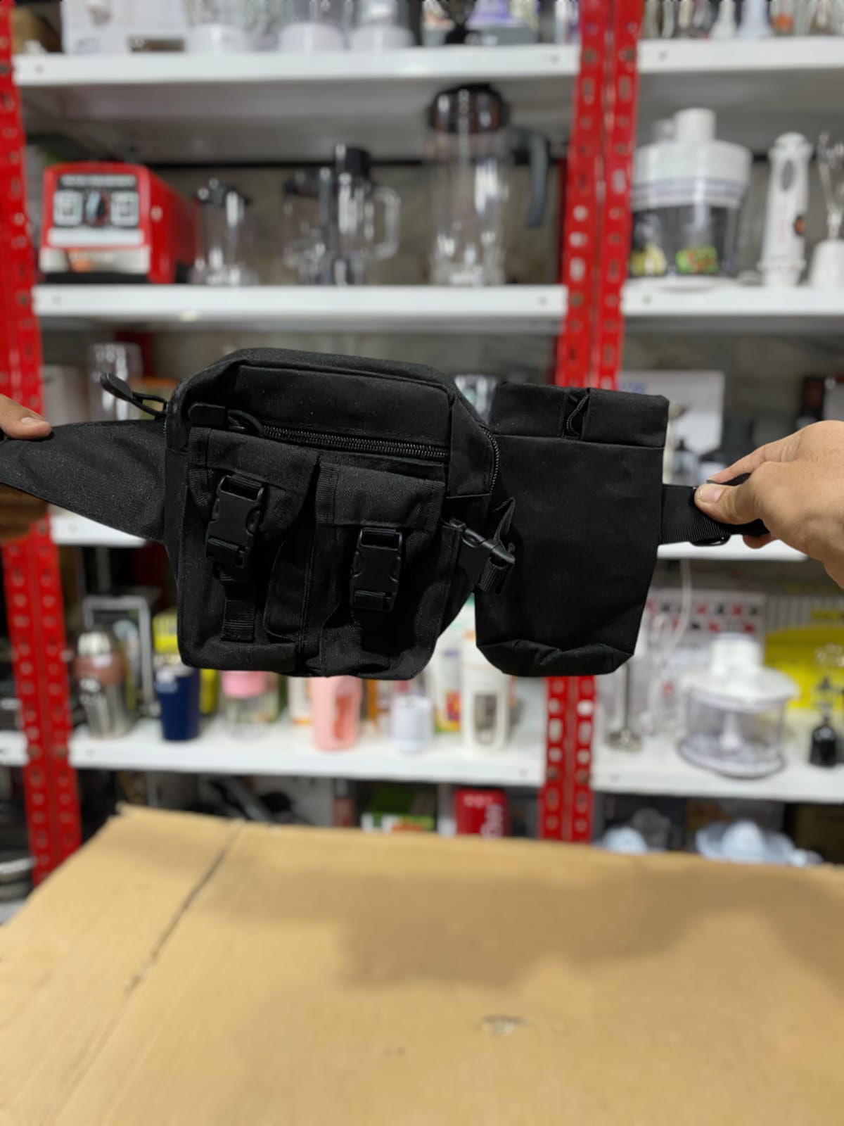 Imported Waist Bag with Bottle Space