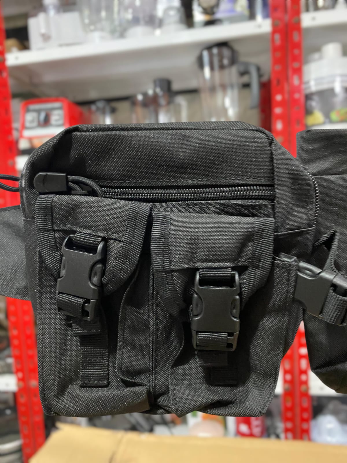 Imported Waist Bag with Bottle Space