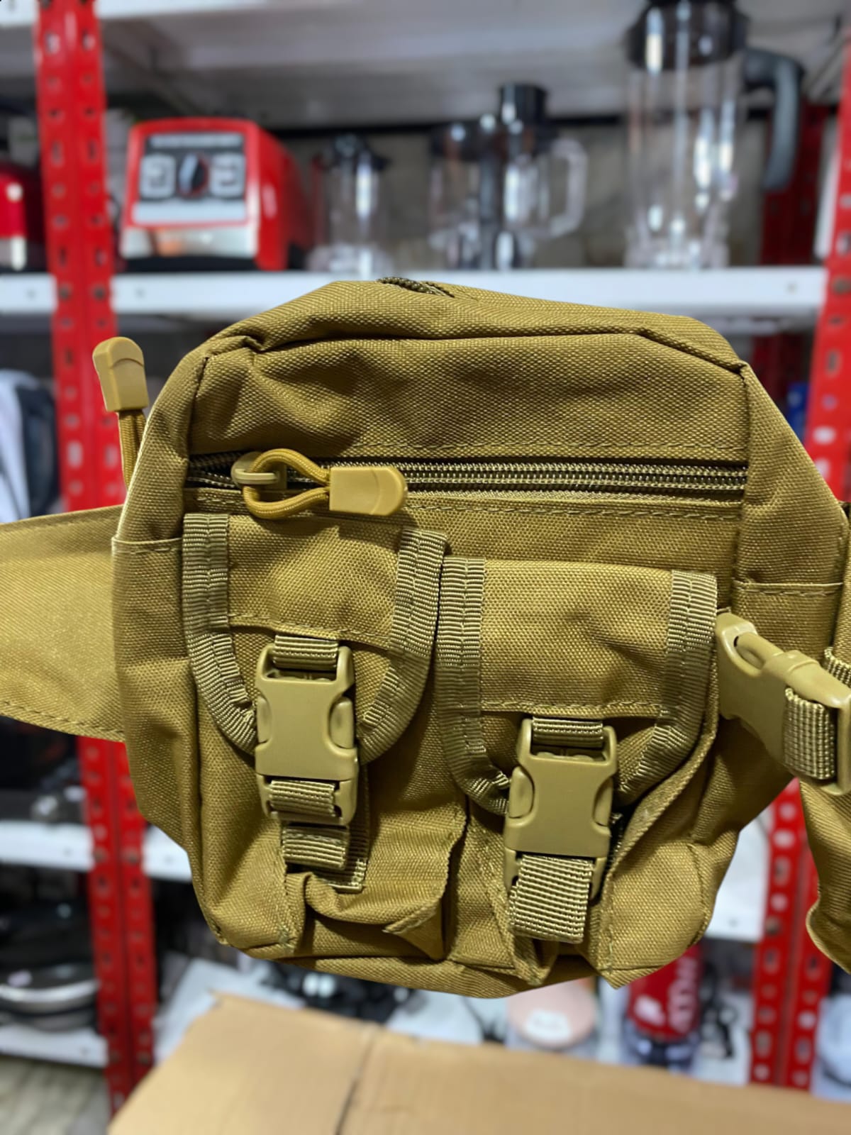 Imported Waist Bag with Bottle Space