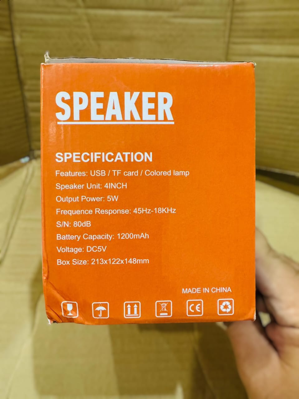 Chargeable Speaker With Wireless Microphone CS-0406M