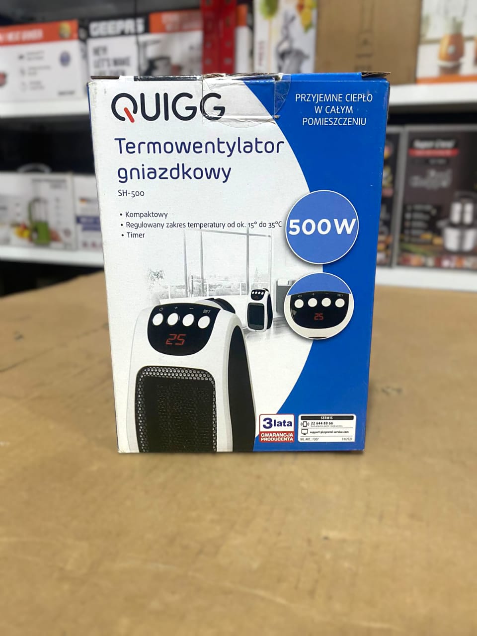 AMBIANO/QUIGG Mini Plug-in Heater