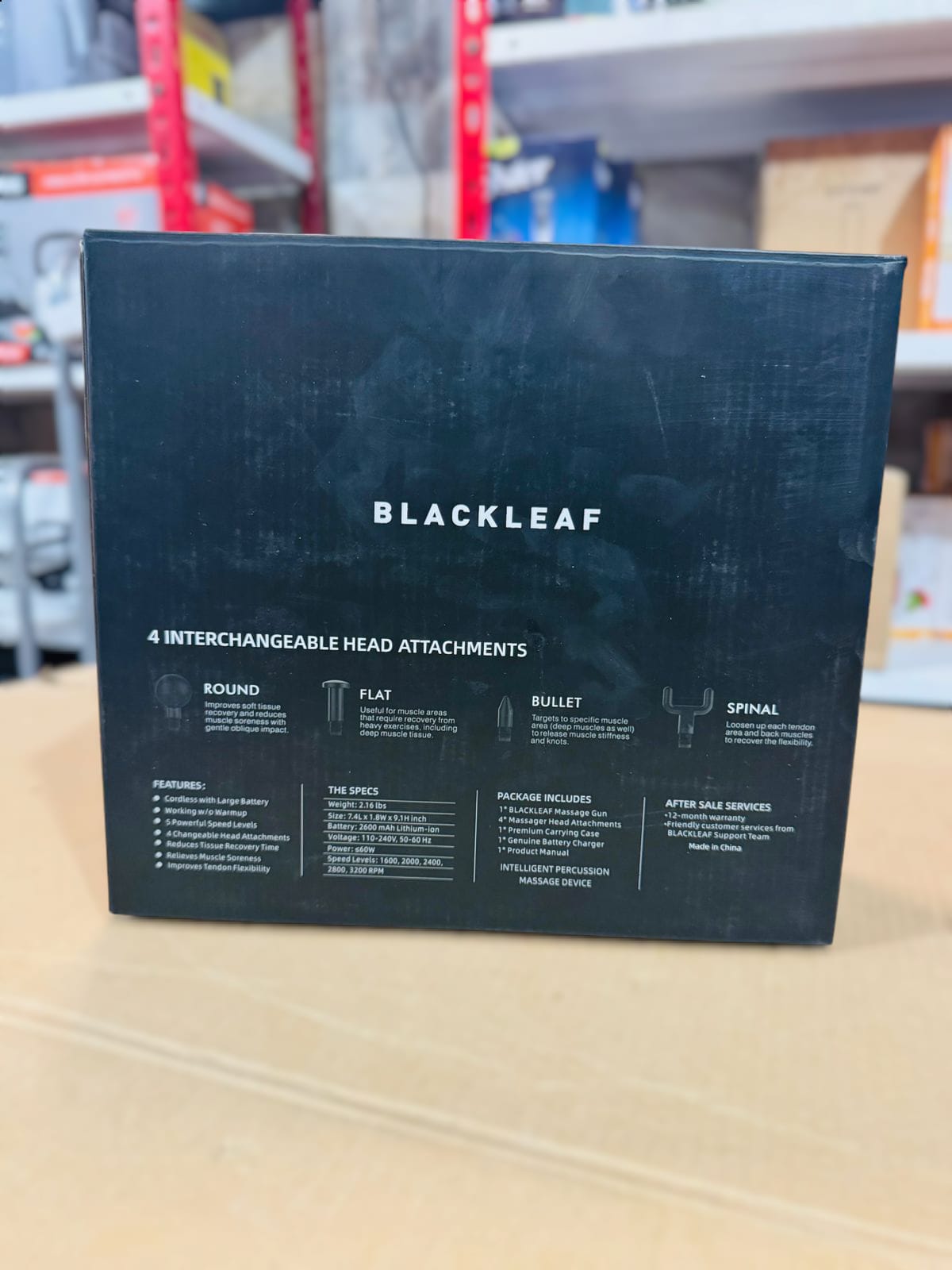 Blackleaf USA Relax Rechargeable Massager